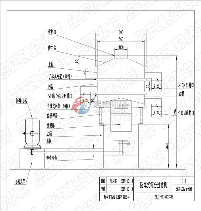 防爆式塑料篩